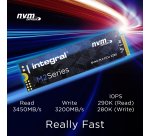 Integral INSSD512GM280NM2 disque SSD 512 Go M.2 PCI Express 3.1 NVMe 3D TLC