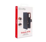 Celly WALLY835 mobile phone case 17 cm (6.7") Flip case Black