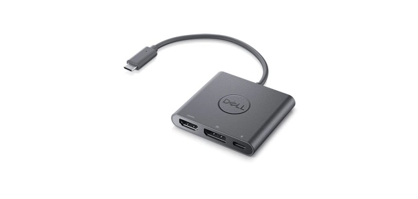 DELL Adaptateur USB-C vers HDMI/DP avec passerelle d’alimentation