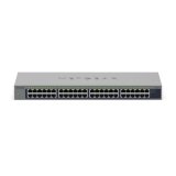 NETGEAR GS748 Non-géré Gigabit Ethernet (10/100/1000) Connexion Ethernet, supportant l'alimentation via ce port (PoE) Gris