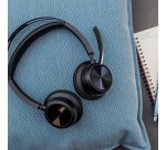 HP Poly Micro-casque Poly Voyager Focus 2 USB-C-C certifié Microsoft Teams + adaptateur USB-C/A