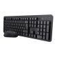 Pack Teclado + Ratón nalámbrico QWERTY Español Negro Trust TKM-360