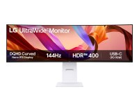 LG 49U950A-W pantalla para PC 124,5 cm (49") 5120 x 1440 Pixeles Dual QHD LED Negro, Blanco