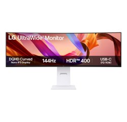 LG 49U950A-W computer monitor 124.5 cm (49") 5120 x 1440 pixels Dual QHD LED Black, White