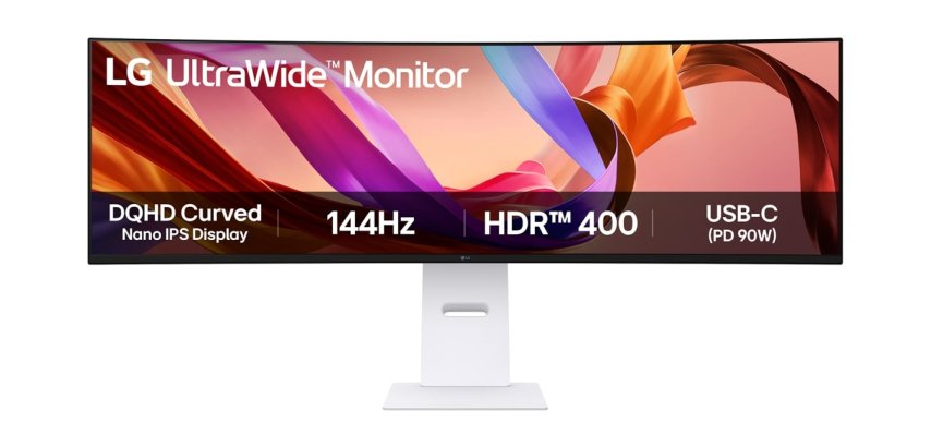 LG 49U950A-W.AEU pantalla para PC 124,5 cm (49") 5120 x 1440 Pixeles Dual QHD LED Negro, Blanco