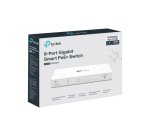 TP-Link FESTA FS308GP commutateur réseau Géré Gigabit Ethernet (10/100/1000) Connexion Ethernet, supportant l'alimentation via ce port (PoE) Blanc