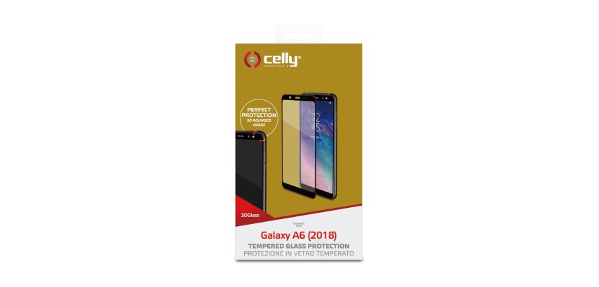 Celly 3D Glass Pellicola proteggischermo trasparente Samsung 1 pz