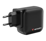 Verbatim Mini GaN Charger 100W Universel Noir Secteur Charge rapide Intérieure