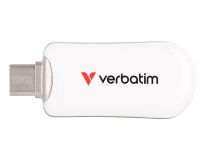 Verbatim Plectra USB-C Flash Drive White 128GB