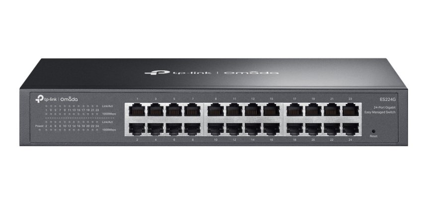 TP-Link Omada ES224G switch di rete Gestito L2 Gigabit Ethernet (10/100/1000) Nero