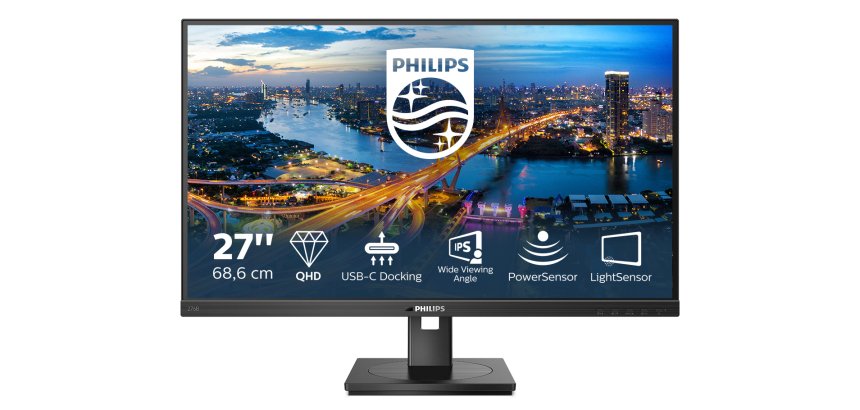 Philips 276B1/00 écran plat de PC 68,6 cm (27") 2560 x 1440 pixels Full HD LED Noir