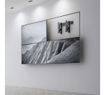 AISENS Soporte para Videowall Nivelable y Función Pop-Out para TV 45Kg de 37-70, Negro