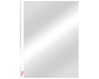 Pochette esselte polypropylène lisse 10.5/100e perforée a4 230x302mm transparent boîte 100 unités