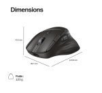 HP B8YX3AA#ABB souris Maison Droitier Bluetooth + USB Type-C 6000 DPI