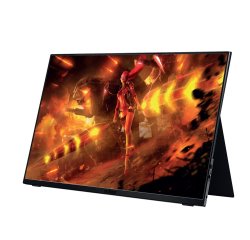 Nilox NXMP17FHD601 TV e monitor portatile Nero 43,9 cm (17.3") LED 1920 x 1080 Pixel