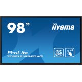 iiyama TE9812MIS-B3AG Écran d'affichage dynamique En forme de kiosk 2,49 m (98") LCD Wifi 400 cd/m² 4K Ultra HD Noir Écran tactile Intégré dans le processeur Android 11 24/7