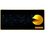Konix PacMan Alfombrilla de escritorio XL para juegos Negro, Azul, Amarillo