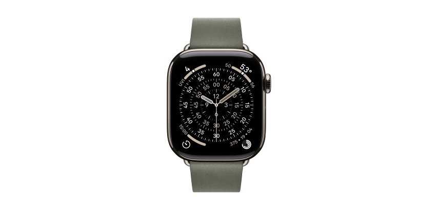 Apple MGG94ZM/A accessoire intelligent à porter sur soi Bande Gris Polyester
