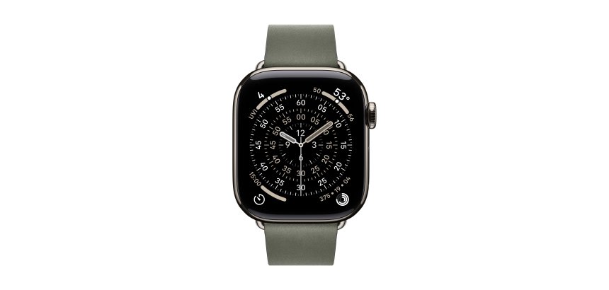 Apple MGG94ZM/A accessoire intelligent à porter sur soi Bande Gris Polyester