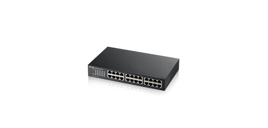 Zyxel GS1100-24E Non-géré Gigabit Ethernet (10/100/1000) Noir
