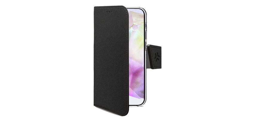 Celly WALLY mobile phone case 17 cm (6.7") Wallet case Black