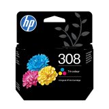 HP 308 Cartouche d’encre authentique Trois couleurs