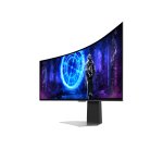 Samsung G95SD écran plat de PC 124,5 cm (49") 5120 x 1440 pixels Dual QHD OLED Argent