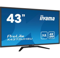 IIYAMA Ecran 43 pouces 4K PROLITE X4373UHSU-B1