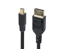 StarTech.com Cable Mini DisplayPort a DisplayPort 1.4 de 3m - 8K 60Hz - HBR3 - Adaptador MiniDP a DisplayPort - UHD 4K 120Hz - mDP a DP - Cable para Monitor DisplayPort