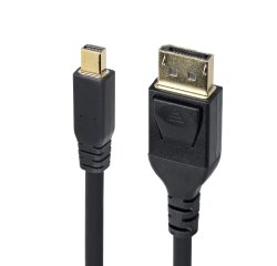 StarTech.com Cable Mini DisplayPort a DisplayPort 1.4 de 3m - 8K 60Hz - HBR3 - Adaptador MiniDP a DisplayPort - UHD 4K 120Hz - mDP a DP - Cable para Monitor DisplayPort