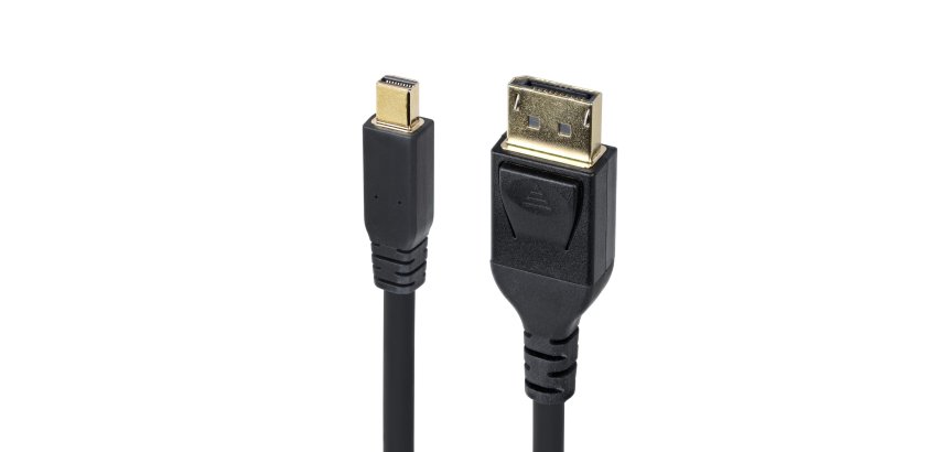 StarTech.com Cable Mini DisplayPort a DisplayPort 1.4 de 3m - 8K 60Hz - HBR3 - Adaptador MiniDP a DisplayPort - UHD 4K 120Hz - mDP a DP - Cable para Monitor DisplayPort