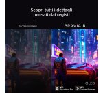 Sony BRAVIA 8 OLED 65 Pollici 4K HDR Google Smart TV (2024) | Gaming Menu per PlayStation 5, IMAX Enhanced, Dolby Vision Atmos, Chromecast, AirPlay, 120Hz 65XR83
