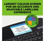 DYMO LabelManager Executive 640 CB Portable Label Printer Kit with Carry Case and 3 Label Cassettes | Compact QWERTY Label Maker | Bluetooth & USB Connectivity | Compatible with D1 Labels