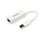 StarTech.com USB 3.0 auf Gigabit Ethernet Lan Adapter - Weiß