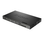 D-Link DXS-3410-32XY commutateur réseau Géré L3 Fast Ethernet (10/100) Noir