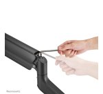 Neomounts DS70PLUS-450BL1 Support d'écran à fixer 17-49" - ressort à gaz - Topfix - arrêt 180°