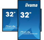 iiyama LH3260HS-B1AG Écran d'affichage dynamique Carte A numérique 80 cm (31.5") LED Wifi 500 cd/m² Full HD Noir Intégré dans le processeur Android 11 24/7