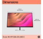 HP Écran USB-C 4K E32k G5