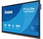 iiyama TN6505A-B1AG Écran d'affichage dynamique Écran plat interactif 163,8 cm (64.5") 500 cd/m² 4K Ultra HD Noir Écran tactile