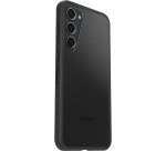 OtterBox React Série Coque pour Galaxy S23+ , Antichoc, anti-chute, ultra-mince, protection fine, testé selon les normes militaires, Antimicrobien, Black Crystal, livré sans emballage