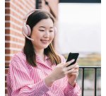 Logitech Zone Wireless 2 ES Casque Avec fil &sans fil Arceau Appels/Musique USB Type-C Bluetooth Rose