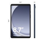 Samsung Galaxy Tab SM-X110 Mediatek 64 Go 22,1 cm (8.7") 4 Go Wi-Fi 5 (802.11ac) Android 13 Marine