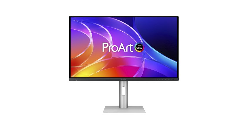 ASUS ProArt OLED PA279CDV computer monitor 67.3 cm (26.5") 3840 x 2160 pixels 4K Ultra HD QD-OLED Black, Silver