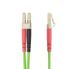 StarTech.com 15m (49.2ft) LC to LC (UPC) OM5 Multimode Fiber Optic Cable, 50/125µm Duplex LOMMF Zipcord, VCSEL, 40G/100G, LSZH Fiber Jumper Cord