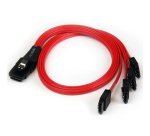 StarTech.com Câble inversé SFF-8087 vers 4x SATA de 50 cm - Mini SAS interne vers SATA