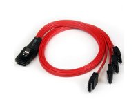 StarTech.com Câble inversé SFF-8087 vers 4x SATA de 50 cm - Mini SAS interne vers SATA