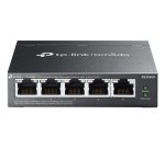 TP-Link Omada ES205G Géré Gigabit Ethernet (10/100/1000) Connexion Ethernet, supportant l'alimentation via ce port (PoE) Noir