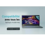 i-tec USB-C Intelligent Triple Display Docking Station + Power Delivery 100W