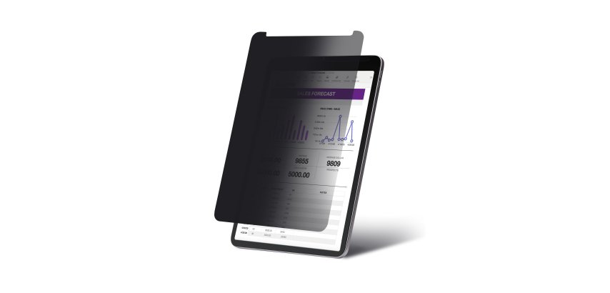 StarTech.com 4-Way Privacy Screen For 11-inch iPad Pro, For Portrait/Landscape Orientations, Touch-Enabled, +/- 30 Deg. View, Blocks up to 51% Blue Light, Anti-Glare