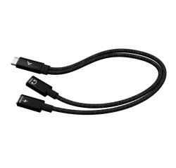 i-tec USB-C Cable Splitter Audio/Data + Power Delivery 100W